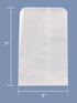 Hygloss Products Pinch Bottom Arts and Crafts Paper Bags 6 x 9 Inch, White, 100 Pack