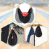 COITEK Bowling Seesaw Bag 2 Pack, Bowling Polisher Bag Carrier Ball Cleaner Holder Bag Bowling Cleaner Towel(Black)