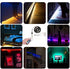 HIKENRI Upgraded Battery Powered Led Strip Lights, USB LED Strip Lights 5050 2M/6.6FT, Flexible Color Changing RGB LED Light Strip, 60 LEDs 5V Battery-Powered with IR Controller