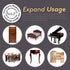 Katzco Wood Furniture Repair Kit Wood Markers For Scratches - Set of 13 - Markers and Wax Sticks with Sharpener - Wood Floor Scratch Remover Cover-Up for Tables, Desks