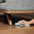Super Sliders 3 1/2" Round Reusable Furniture Sliders for Hard Surfaces - Effortless Moving and Surface Protection, Beige (16 Pack)
