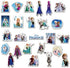 50Pcs Frozen Stickers Waterproof Vinyl Stickers for Water Bottle Luggage Bike Car Decals Anna and Elsa Stickers for Kids(Frozen)