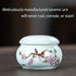LitLife Mini Hummingbird Urns for Human Ashes Set of 4 - Small Keepsake Cremation Urns for Sharing Adult Ashes Dog Cat Ash Holders - Miniature Pets Memorial Ceramic Funeral Urn for Your Loved One