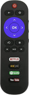 Remote Control Compatible with All TCL ROKU TV w Netflix KLLC Spotify YouTube Keys