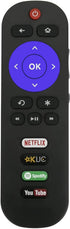 Remote Control Compatible with All TCL ROKU TV w Netflix KLLC Spotify YouTube Keys