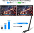 Wireless USB WiFi Adapter for PC, AC1300Mbps USB 3.0 Wireless WiFi Dongle 2.4G/5G Dual Band Network Adapter Wireless Adapter for Windows 11 / 10/ 8/ 7/ XP Mac 10.7 to 10.15 Laptop Desktop Gaming