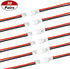 mxuteuk 30 Pairs 26 AWG 2 Pin Mini Micro JST 1.25mm Connector Plug Cable Wire Male Female with 100mm Cable JST -1.25mm