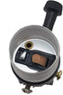 B&P Lamp® Brass Plated Finish Table Lamp Wiring Kit with a 8 Inch Harp and 3-Way Socket
