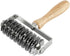 Mazaashop Pizza Roller Cutter Stainless Steel Pasta Spaghetti Maker Pizza Cake Pie Homemade Baking,Wood Handle