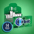 ORBIT Gum Spearmint Sugarfree Chewing Gum, 14 Pieces (Pack of 12)