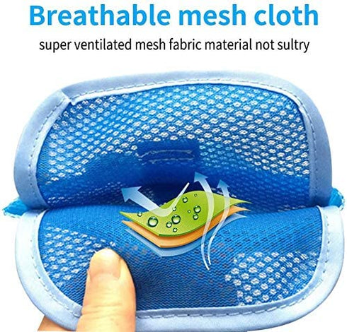 Fanwer Dementia Restraint Gloves - 2PCS, Control Mitts Safety Hand Glove, Restraint Mitts, Gloves to Prevent Scratching for adults, Dementia Products for elderly, Helpful to Both Wearer and Caregivers