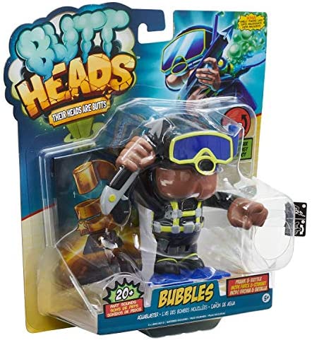 WowWee 4191 Buttheads Series 2 - Bubbles (Scuba Diver) - Interactive Farting Toy - by