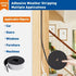 MAGZO Wide Door Weather Stripping 2 Inches W X 1/4 Inch T, Adhesive Foam Insulation Tape for Air Conditioner, Total Length 13 Feet (6.5 Feet x 2 Rolls)
