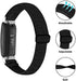 BNBIDEN 3 Pack Stretchy Bands Compatible with Fitbit Inspire 2 / Inspire HR/Inspire/Ace 2, Soft Adjustable Solo Loop Elastic Nylon Replacement Straps for Fitbit Inspire Fitness Tracker Women Men
