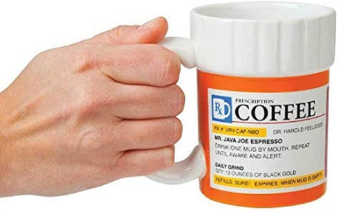 BigMouth BMMU-0008 Prescription Pill Bottle Coffee Mug