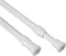 KXLife 2 Pack Small Spring Tension Curtain Rod for Window Cupboard Closet (White, 12 to 20 Inch)