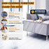 Anti Scratch Furniture Protectors from Cats - 10 Pack Cat Scratch Deterrent Tape Self Adhesive, Clear Plastic Cat Couch Protector for Sofa, Door (6 pcs 17" L 12" W + 4 pcs 17" L 6" W + 50 Pins)…