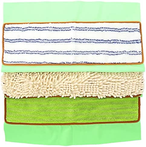 Reusable Mop Pads for Swiffer Sweeper XL, Machine Washable Refill Pads for Swiffer Extra Large, Microfiber Mop Pads for Hardwood Floor, 3-Packs