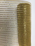 Floral Supply Online - 10 inch x 30 feet Gold Metallic Mesh Ribbon. The Exclusive Metallic Mesh with A Unique Touch of Color and Sparkle.