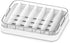 EVERIE Food Container Lid Organizer Compatible with 12'' Deep Cabinets, GS01 (White)