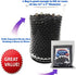 SooperBeads 20,000 Vase Filler Beads Gems Water Growing Crystal Black Gel Pearls for Vases, Wedding Centerpiece, Floral Decoration, Plants, Halloween, Kids Sensory Play Water Table Activities (Black)