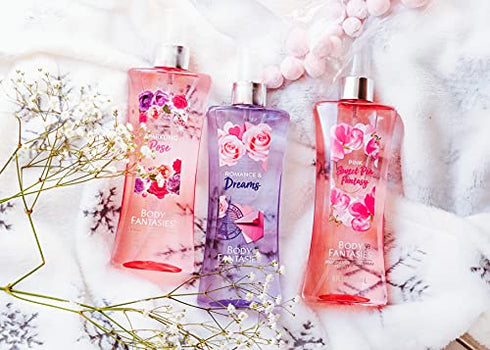Body Fantasies Signature Fragrance Body Spray, Romance and Dreams, 8 Fluid Ounce