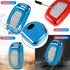 Key Fob Cover for Hyundai, Soft TPU Key Fob Case Full Protector Fit Hyundai 2018 2019 2020 2021 Sonata Elantra Tucson Venue Ioniq I40 IX35 I45 3/4 Buttons Keyless Entry Remote Control - Blue