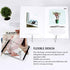 2Pcs Fold-n-Stow Book Stands, Metal Bookstand Music Book Easel Display Holder, Portable Reading Stand Book Holder, Book Bookrest for Hardcover Textbook I pad Cookbook Recipe