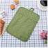 Anyi Pot Holders for Kitchen Heat Resistant, Cotton Hot Pads for Kitchen Counter Table, Green Kitchen Pot Holders with Pocket