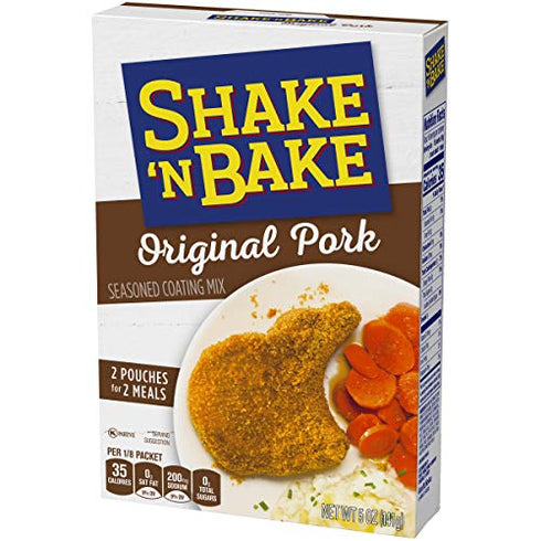 Shake 'N Bake Original Pork Seasoned Coating Mix (2 ct Packets)