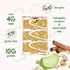 Overnight Oats Bar Apple Cinnamon, 11.7 Ounces, 9 Count(pack of 1)