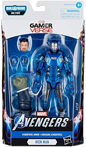 Hasbro Marvel Legends Series Gamerverse 6-inch Collectible Atmosphere Iron Man Action Figure Toy, Ages 4 and Up