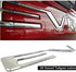 Tailgate Inserts Letters Compatible for 2019 2020 2021 2022 2023 Silverado, 3D Raised & Strong Adhesive Decals Letters, Tailgate Emblems Inserts Letters - Chrome Silver