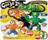 Heroes of Goo Jit Zu 2 Pack of Glow in The Dark Action Figures, Tygor Vs Viper
