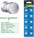 JNKXIXI 20 Pack LR44 Lr 44b l1154c AG13 SR44 Batteries A76 357 303 1154 1.5 Volt Ornament Batteries Button Coin Cell Battery