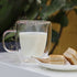 HORLIMER 15 oz Double Walled Insulated Glass Coffee Mugs Set of 2, Clear Coffee Cup with Handle for Espresso Cappuccino Latte Tea Milk Juice