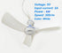 Portable Ceiling Fan Mini USB Tent Fans for Camping, Outdoor Hanging Gazebo Tents Ceiling Canopy Fan DC 5V Compatible Battery Power