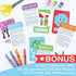120 Flash Cards for Toddlers 2-4 Years, ABC Alphabet Letters, Colors & Shapes, 1-100 Math Numbers, First Sight Words for Vocabulary, Prek Preschool Learning, Kindergarten Kids, Boys & Girls 5 yrs Old
