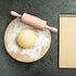 HelferX 9 inch Small Wooden Rolling Pin for Baking