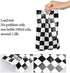 BeYumi 50Pcs Checkered Racing Treat Bags with 4Pcs Stickers, Race Car Theme Party Favor Bags, Plastic Goodies Candy Treat Bags Return Loot Bags Party Supplies for Kids Birthday and Sport Event