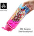 Cute Water Bottle with Straw for Girls Women, BPA FREE Tritan &Leak Proof & Carry Handle & Pretty Design, 32oz/950ml (Foil Unicorn)