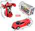 FQDVM Transformers Robot Car 2 in 1 Best Toys for 3 4 5 6 7 8 Year Old Kids? Christmas Birthday Gifts for 3-12 Year Old Boys Girls(Red)