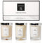 Aronica Scented Candle Gift Set 3 Pack , Soy Wax Candle Set, Aesthetic Gift for Home, Mom,Women, Valentines Day, 3.52oz x 3, Midnight Jasmine, Bamboo Garden, Blueberry Vanilla Scented Candles,