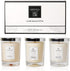 Aronica Scented Candle Gift Set 3 Pack , Soy Wax Candle Set, Aesthetic Gift for Home, Mom,Women, Valentines Day, 3.52oz x 3, Midnight Jasmine, Bamboo Garden, Blueberry Vanilla Scented Candles,