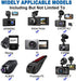 Anumit Dash Cam Mount, Universal Dash Camera Rear View Mirror Mount Holder Kit for YI, Rexing, APEMAN, Anker Roav, Aukey, CHORTAU, Z-Edge, Old Shark, KDLINKS X1, E-ACE, Peztio and Most Other Dash Cam