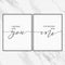 Set of 2, I Belong with You You Belong with Me, Bedroom Quote Print, Minimalist Wall Art, Bedroom Poster, Modern Nordic Art, Home Decor, Bedroom Wall Art, 11x14inch Unframed