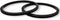 (2 Pack) Replacement Rubber Gaskets Compatible With Yeti Lid Gasket-Seals Fits 20 oz Insulated Stainless Steel Tumblers