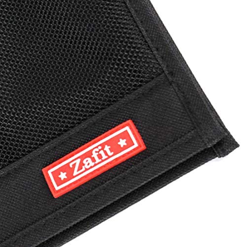 Zafit Bedside Storage Organizer, Table Cabinet Storage Organizer Bedside Organizer Caddy for Remotes Phone Glasses (Classic 4 Pockets-Black)