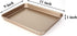 11 Inch Baking Sheets Pan Nonstick Set of 2, Walooza Cookie Sheet Replacement Toaster Oven Tray?Deep Size 1 inch Bakeware, Non Toxic & Heavy Duty & Easy Clean