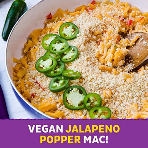 Annie’s Vegan Mac Rice Pasta and Cheddar Flavor Dinner with Organic Gluten Free Pasta, Vegan Alternative to Kids Macaroni and Cheese Dinner, 6 OZ